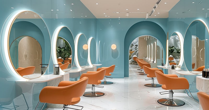 Salon atmosphere